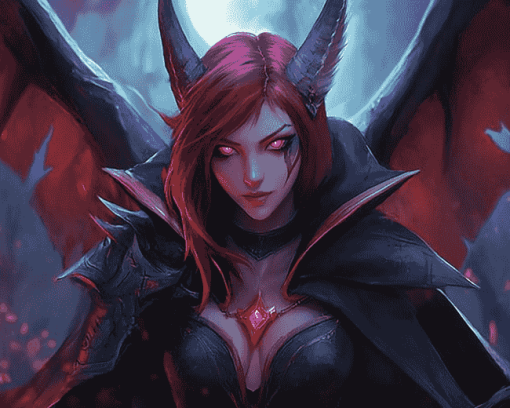 League Of Legends Xayah Diamond Painting