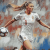 Leah Williamson Football Star Diamond Painting