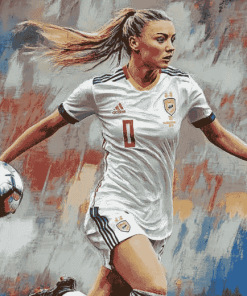 Leah Williamson Football Star Diamond Painting