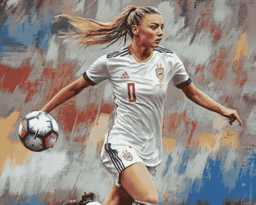 Leah Williamson Football Star Diamond Painting