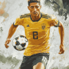 Legendary Footballer Jude Bellingham Diamond Painting