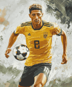 Legendary Footballer Jude Bellingham Diamond Painting