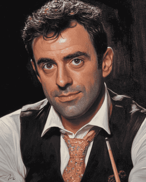 Legendary Ronnie O'Sullivan Diamond Painting