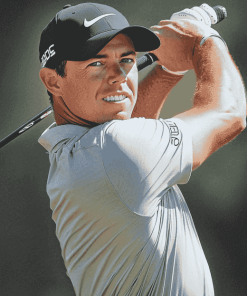 Legendary Rory McIlroy Golf Diamond Painting