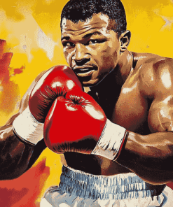 Legendary Sugar Ray Robinson Diamond Painting