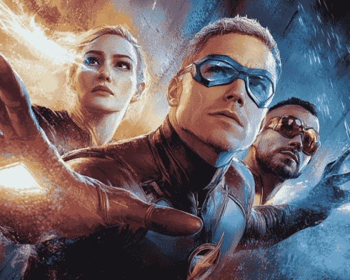 Legends of Tomorrow TV Show Diamond Painting