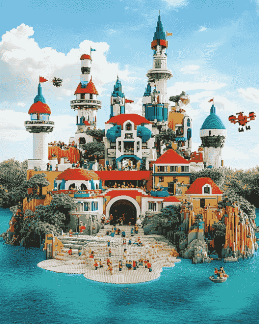 Legoland Germany Adventure Diamond Painting