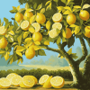 Lemon Tree Paradise Diamond Painting