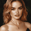 Lily James Celebrity Diamond Painting