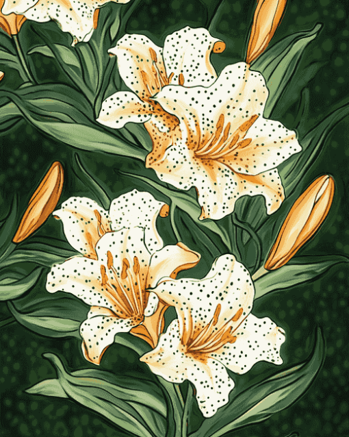 Lily of the Valley Blossoms Diamond Painting