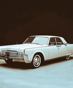 Lincoln Continental Classic Cars Diamond Painting