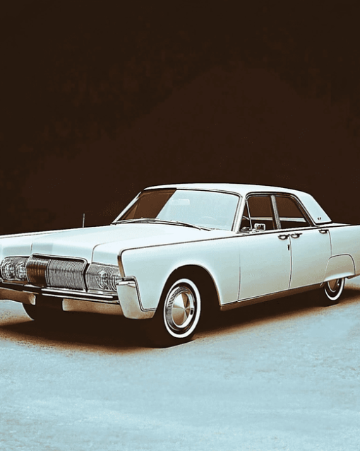 Lincoln Continental Classic Cars Diamond Painting