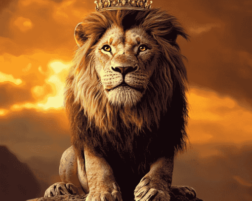 Lion Majesty Diamond Painting