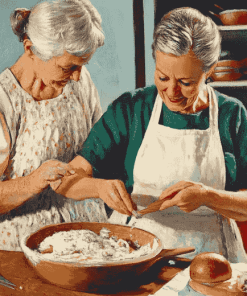 List of Vintage Baking Diamond Painting