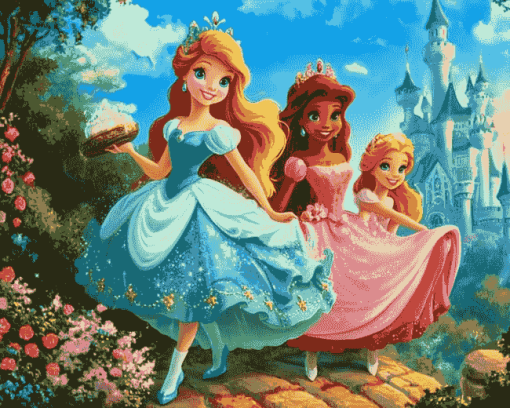 Little Princess Queens Diamond Painting