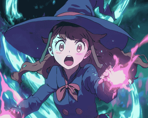 Little Witch Academia Anime Diamond Painting