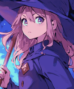 Little Witch Academia Anime Diamond Painting