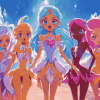 Lolirock Girls Animation Diamond Painting