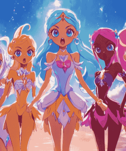 Lolirock Girls Animation Diamond Painting