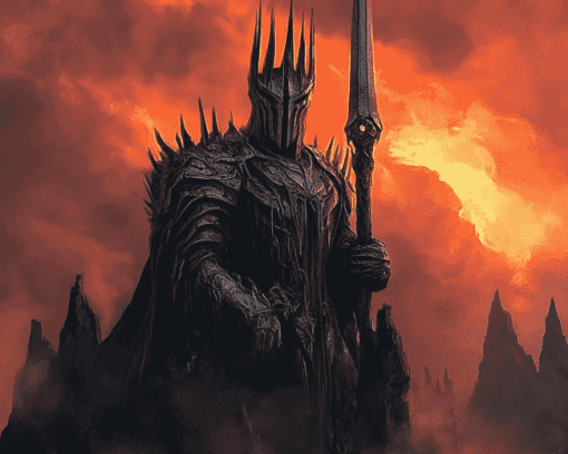 Lord Of The Rings Sauron Diamond Painting