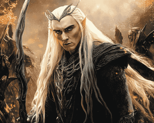 Lord of the Rings Thranduil Diamond Painting