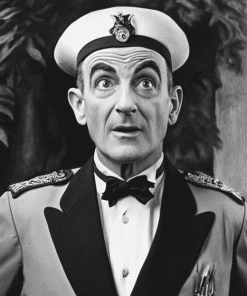 Louis De Funes Celebrity Diamond Painting