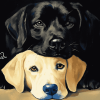 Love and Dog Quote Diamond Painting