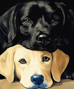 Love and Dog Quote Diamond Painting