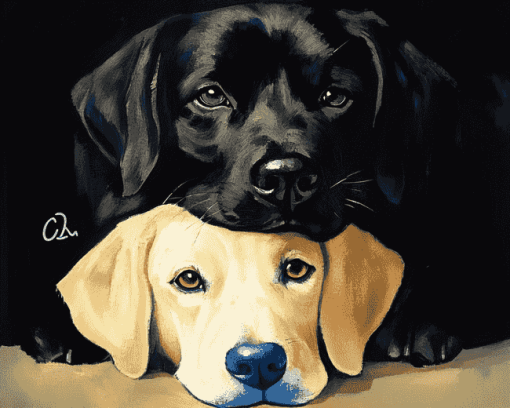 Love and Dog Quote Diamond Painting