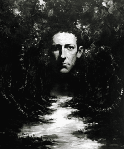 Lovecraft Black and White Diamond Painting