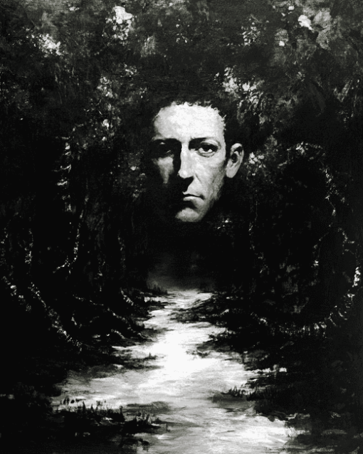 Lovecraft Black and White Diamond Painting