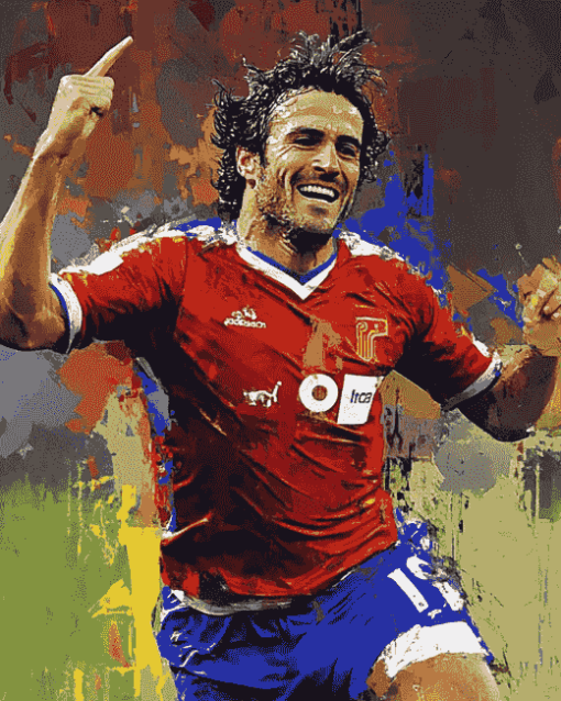 Luca Toni Football Diamond Painting