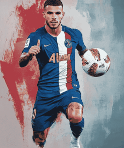 Lucas Hernandez Football Star Diamond Painting