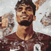 Lucas Paqueta Famous Footballer Diamond Painting