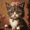 Lucia Hefferna Classy Cat Diamond Painting