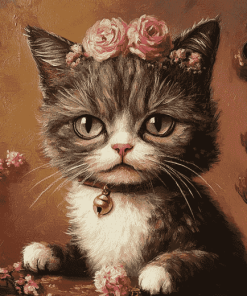 Lucia Hefferna Classy Cat Diamond Painting