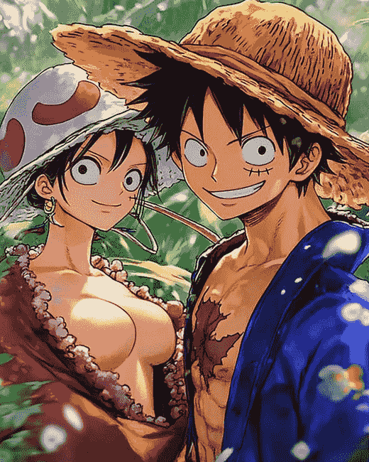 Finalizing Luffy and Law Anime Series artwork