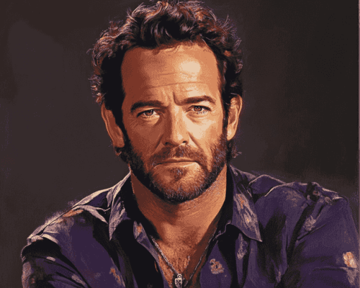 Luke Perry Celebrity Diamond Painting