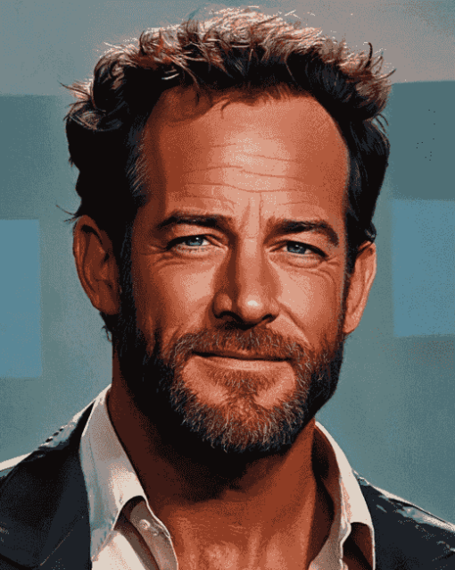 Luke Perry Celebrity Diamond Painting