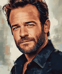 Luke Perry Celebrity Diamond Painting