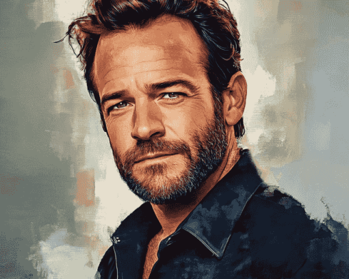 Luke Perry Celebrity Diamond Painting