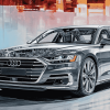 Luxury Grey Audi A8 Diamond Painting