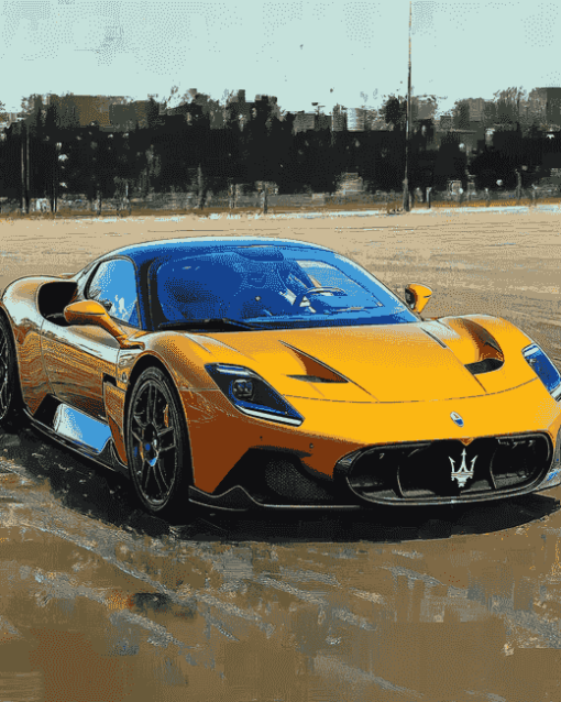 MC20 Maserati Racing Diamond Painting