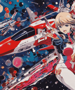 Macross Anime Adventure Diamond Painting