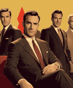 Mad Men Iconic Characters Diamond Painting