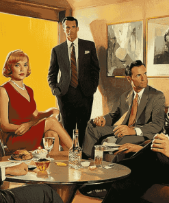 Mad Men Series Diamond Painting