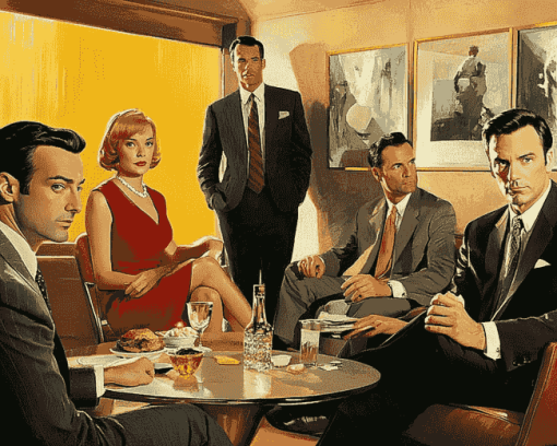 Mad Men Series Diamond Painting