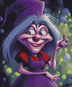 Madam Mim Disney Magic Diamond Painting