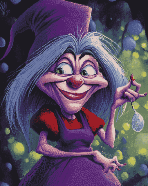 Madam Mim Disney Magic Diamond Painting