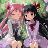 Madoka Kaname and Homura Anime Diamond Painting